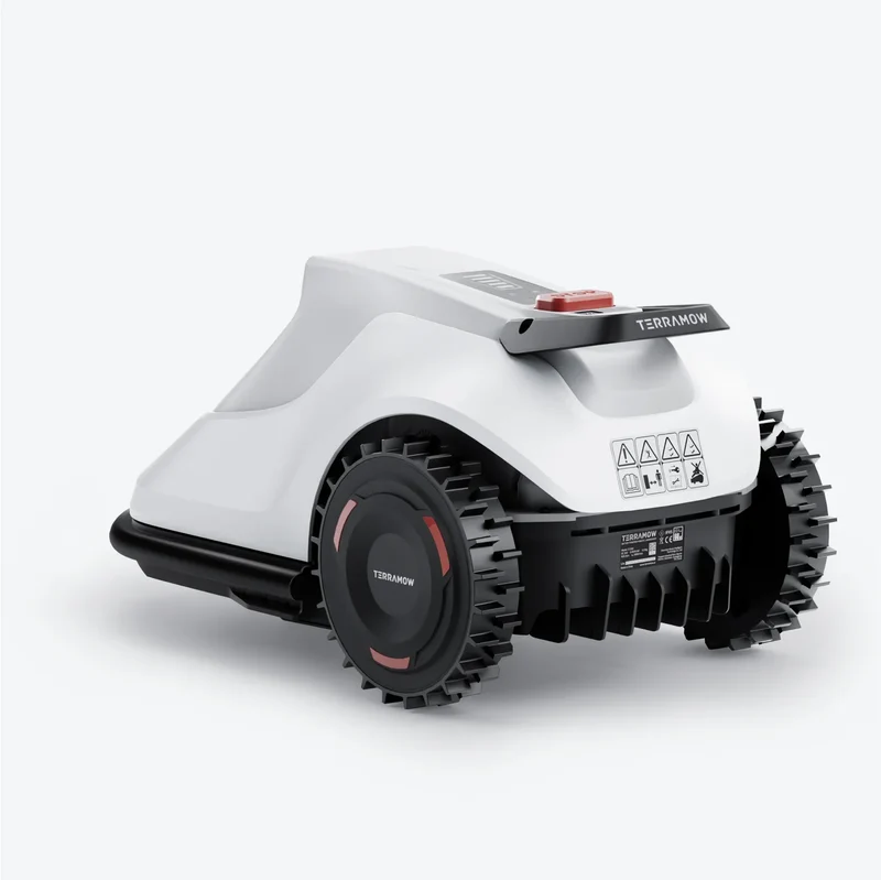 TERRAMOW Robot tondeuse S1200 - 100% IA - Automapping - Garage inclus