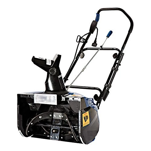 Snow Joe SJ623E Electric Single Stage Snow Thrower | 18-Inch | 15 Amp Motor | Headlights