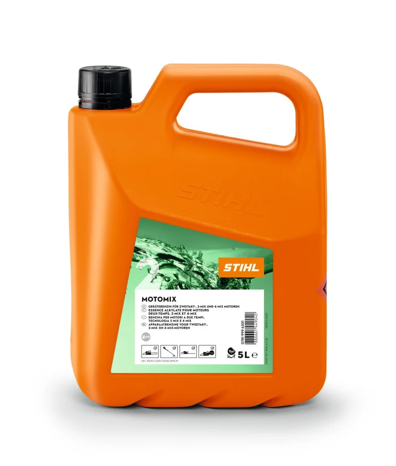Mélange 2 temps - Carburant Motomix STIHL - 5L moteur 2-temps/4m-ix