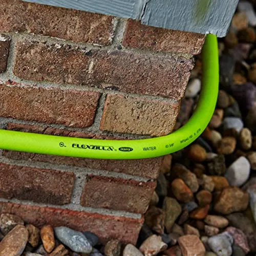Flexzilla HFZG5100YWS Garden Hose, 5/8" (inches) x 100' (feet), ZillaGreen w/SwivelGrip