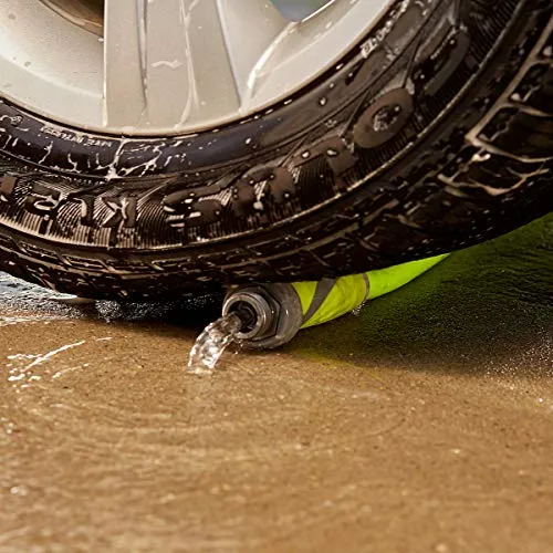 Flexzilla HFZG5100YWS Garden Hose, 5/8" (inches) x 100' (feet), ZillaGreen w/SwivelGrip