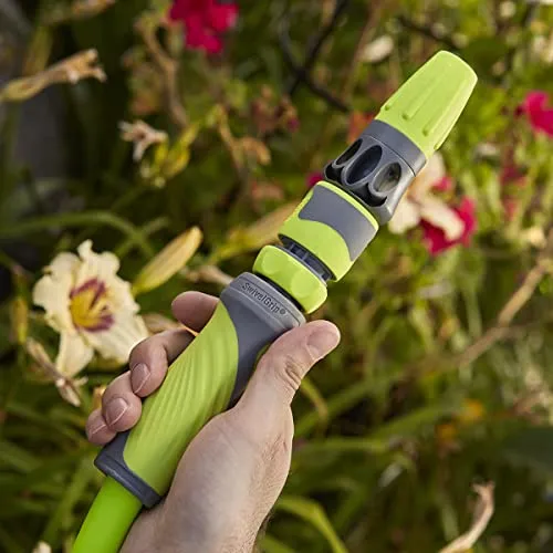 Flexzilla HFZG5100YWS Garden Hose, 5/8" (inches) x 100' (feet), ZillaGreen w/SwivelGrip