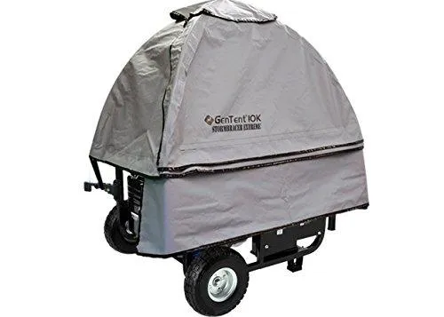 GenTent 10k Generator Tent Running Cover - Universal Kit (Extreme, GreySkies) - Compatible with 3000w-10000w Portable Generators