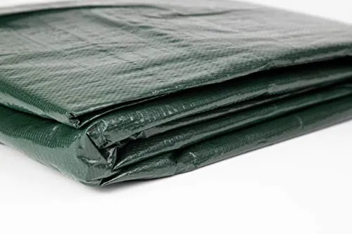 Blue Wave BWC808 12-Year 24-ft Round Above Ground Pool Winter Cover, FEET, Forest Green