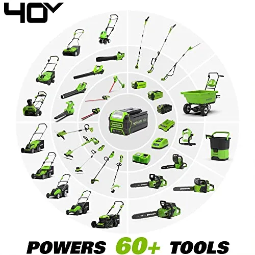 Greenworks 40V 24" Brushless Cordless Hedge Trimmer, Tool Only