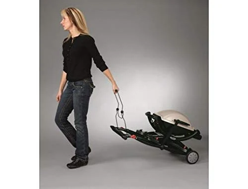 Weber Q Portable Cart, 28.2" x 21" x 25", Black