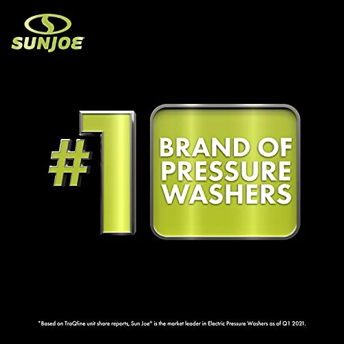 Sun Joe SPX3001 2030 PSI 1.76 GPM 14.5 AMP Electric Pressure Washer with Hose Reel, Green