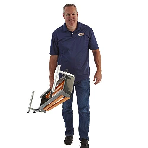 BORA Portamate PM-4000 - Heavy Duty Folding Miter Saw Stand with Quick Attach Tool Mounting Bars