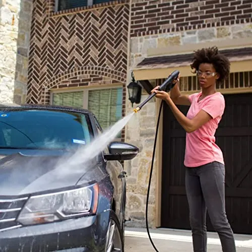 Karcher K1700 1700 PSI 1.2 GPM Electric Power Pressure Washer with Turbo, 15°, & Soap Nozzles