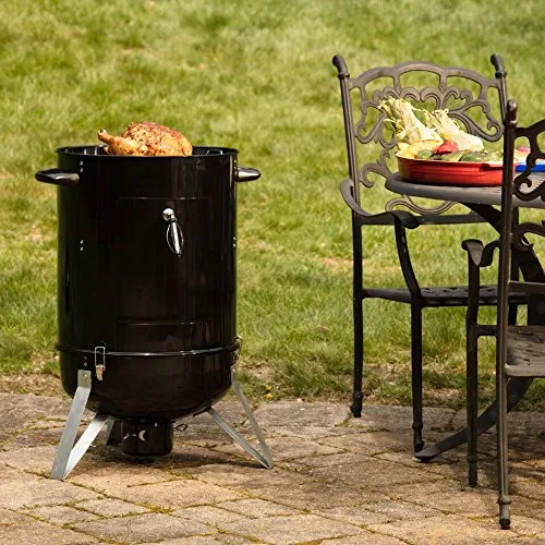 Cuisinart COS-118, Vertical Charcoal Smoker, 18"