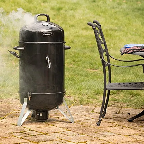 Cuisinart COS-118, Vertical Charcoal Smoker, 18"