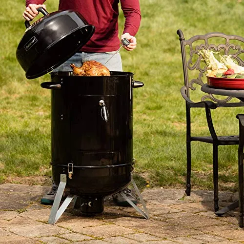 Cuisinart COS-118, Vertical Charcoal Smoker, 18"