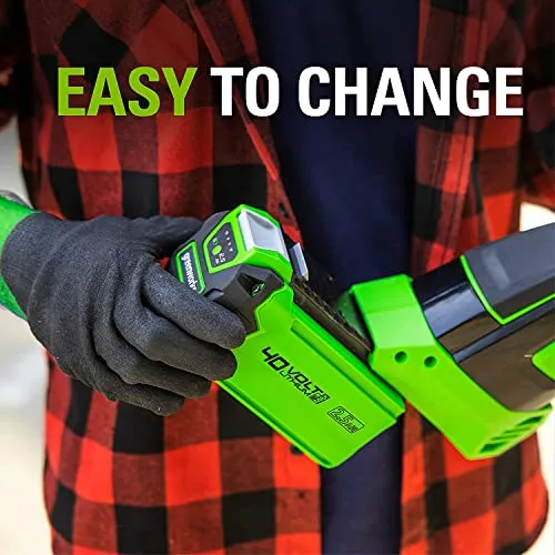 Greenworks 40V 2.5Ah Lithium-Ion Battery (Genuine Greenworks Battery)