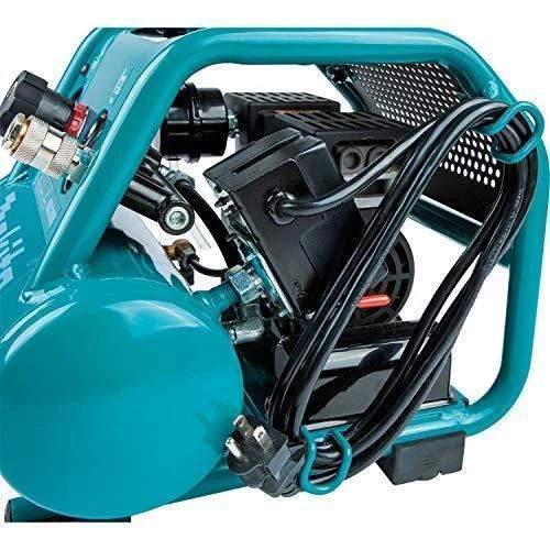 Makita MAC100Q Quiet Series, 1/2 HP, 1 Gallon Compact, Oil-Free, Electric Air Compressor