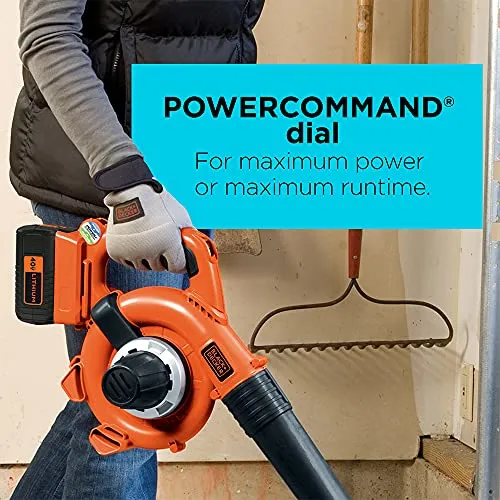 BLACK+DECKER 40V MAX* Cordless Sweeper (LSW36)