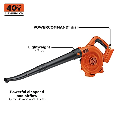 BLACK+DECKER 40V MAX* Cordless Sweeper (LSW36)