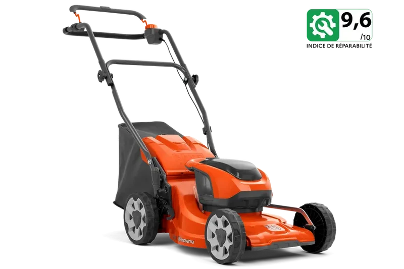 Tondeuse gazon - HUSQVARNA LC137i - PACK - avec batteries et chargeur