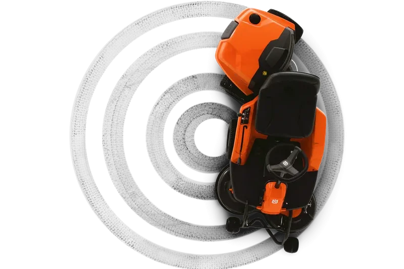 Tondeuse gazon - RIDER 112 C -HUSQVARNA