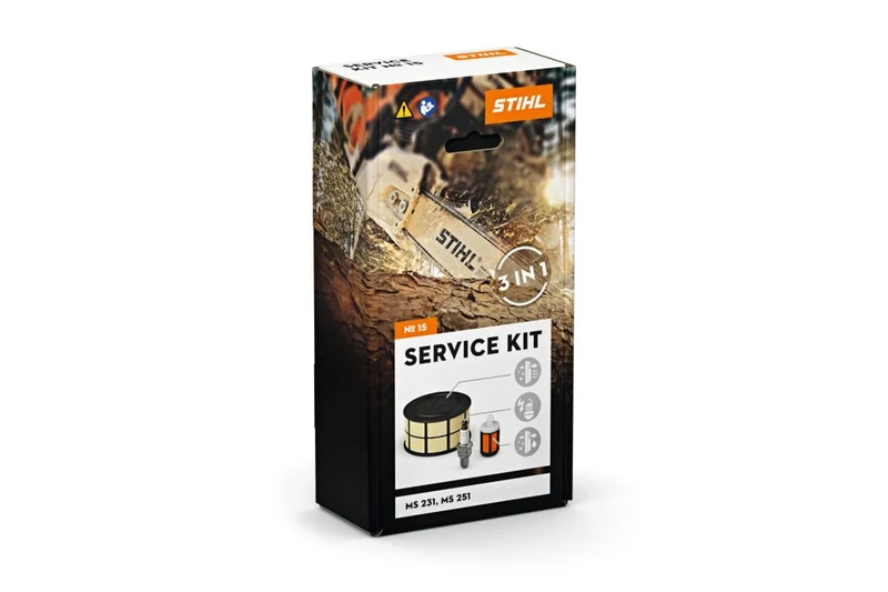 Kit Service d'entretien STIHL - N° 15 - tronçonneuse STIHL MS 231 et MS 251