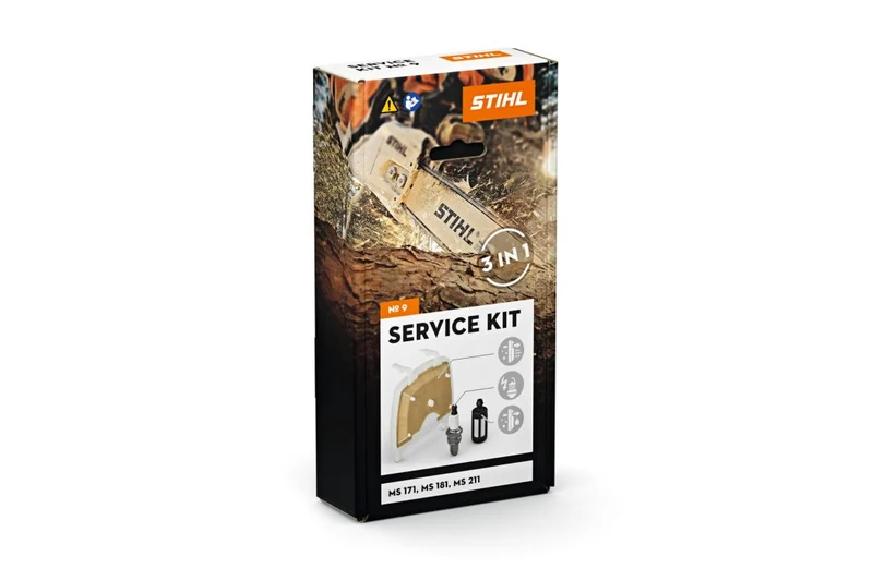 KIT SERVICE ENTRETIEN STIHL - N°9 - tronçonneuse thermique STIHL MS 181 et MS 211