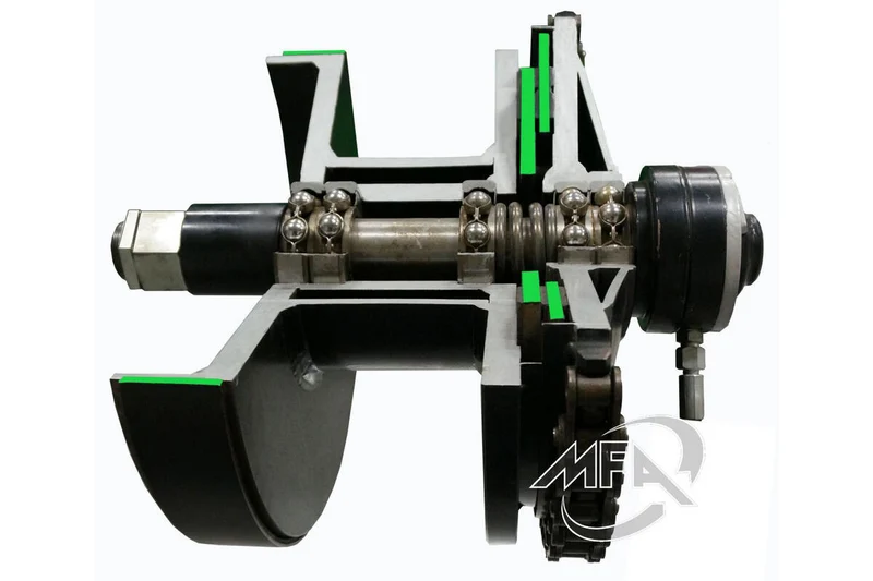 Treuil de débardage à commande électrohydraulique KRPAN 7138.5EH-2M-PH/C